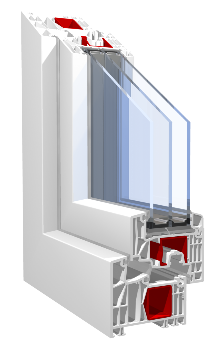 Kömmerling 88 pakettaknad mürakaitse Fenster